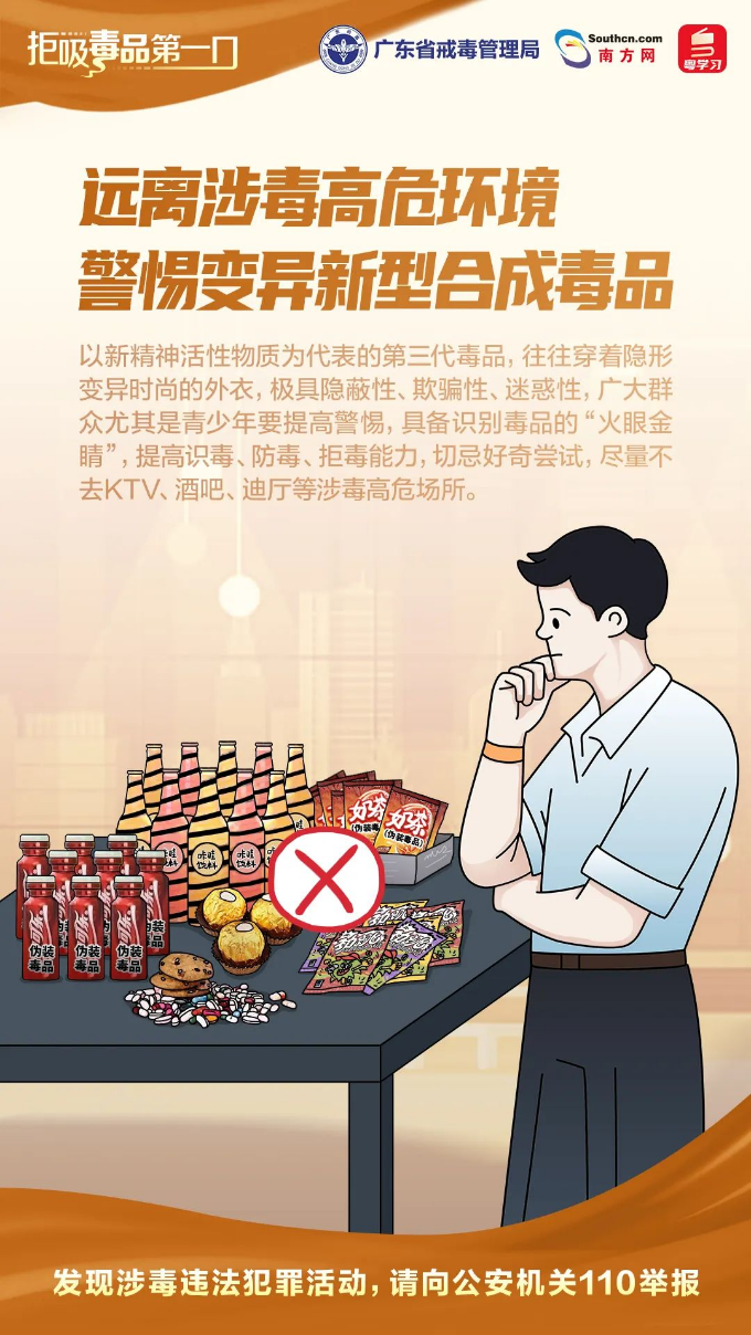 拒吸毒品第一口！这组海报请收好！